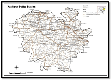 Kashipur PS Map 